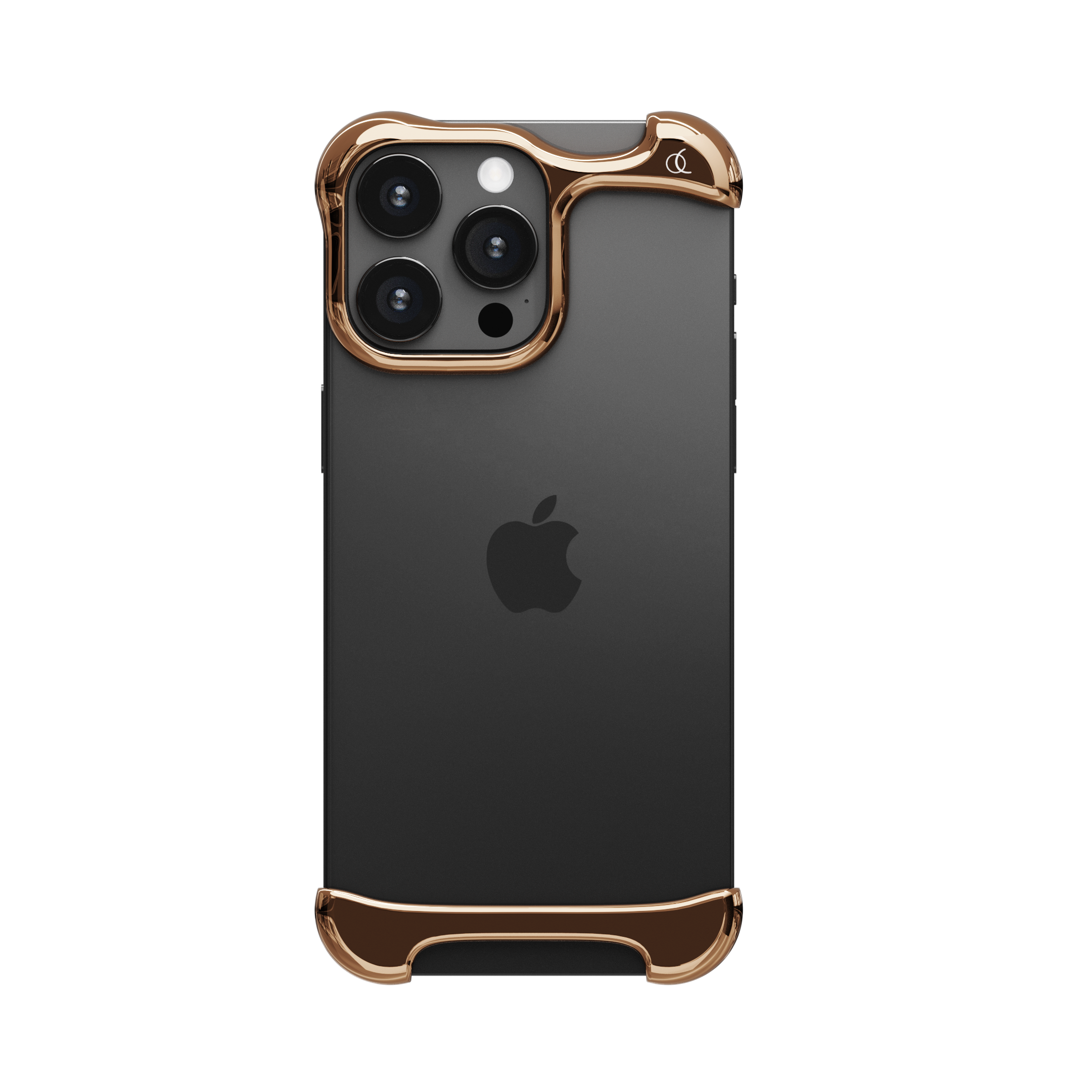 Arc Pulse per iPhone 16 Pro in alluminio Rose Bronze, immagine ufficiale