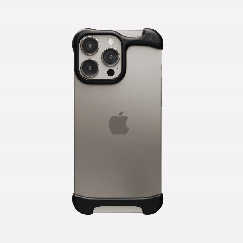 arc iPhone16promax シルバー メタル バンパーフレーム