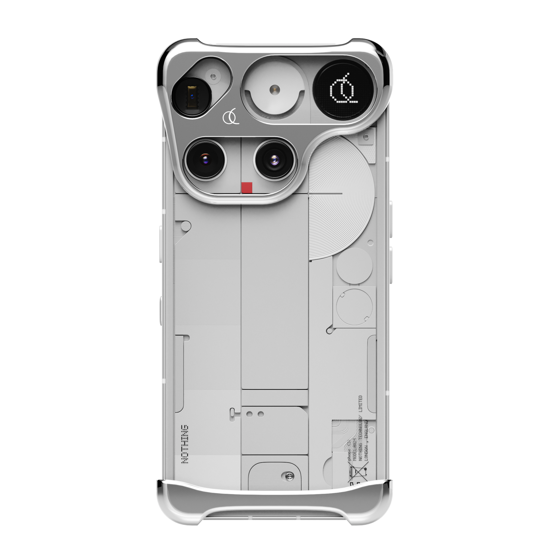Arc Pulse Case for Nothing Phone 3 - Aluminum Matte Black Arc Pulse Case for Nothing Phone 3 - Aluminum Matte Black
