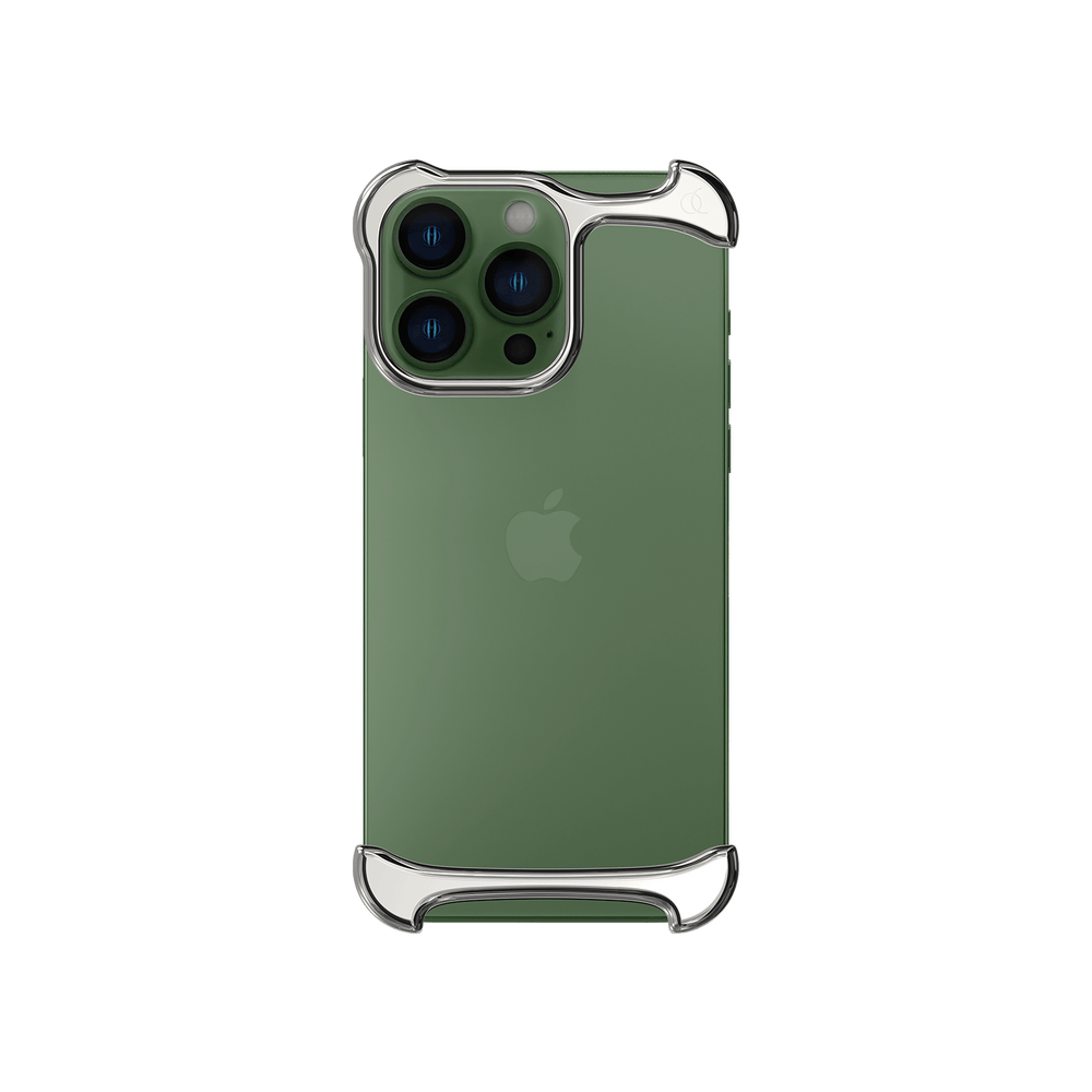 Aluminum iPhone 13 Pro Case, Silver